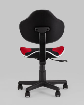 Стул офисный КЗЙ Черно-красный / QZY_7