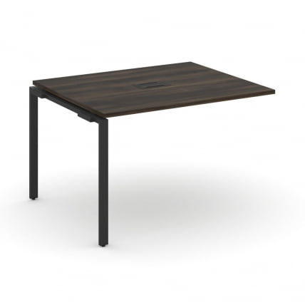 Проходной наборный элемент переговорного стола CОНCЕПТ CН.НПРГ-012 Дуб Мали Черный / CONCEPT CN.NPRG-012_0