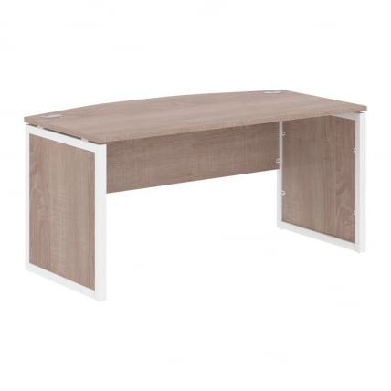 Стол руководителя КСТЕН-КП КСКПЕТ 169 Дуб Сонома Белый / XTEN-QP XQPET_0