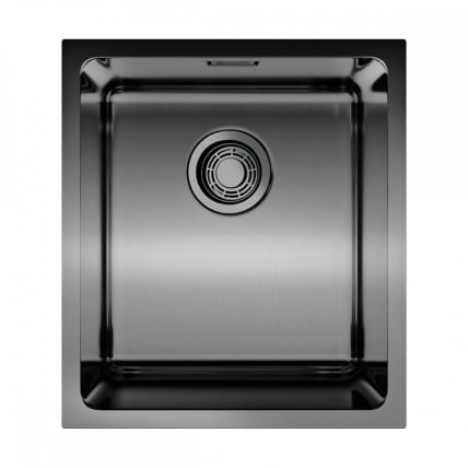 Мойка Омоикири Тадзава 39-Гм Нерж.Сталь/Вороненая Сталь / Omoikiri Tadzava 39-Gm_0