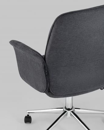 Стул офисный Симона Серый / Simona_6