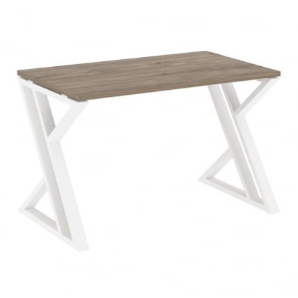 Стол рабочий ЛОФТ ВР.Л-СРЗ-2.7 Металл белый Тиквуд темный / LOFT VR.L-SRZ-2.7_0