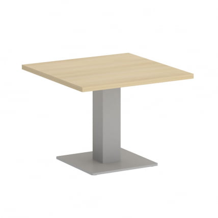 Стол журнальный квадратный ХОМЕ ОФФИCЕ ВР.СП-5-60.2Г Акация Лорка/Серый металл / HOME OFFICE VR.SP-5-60.2G_0