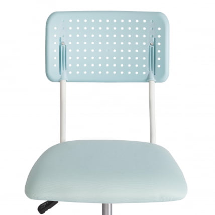Кресло компьютерное детское Фунни ткань, голубой / Funny_5