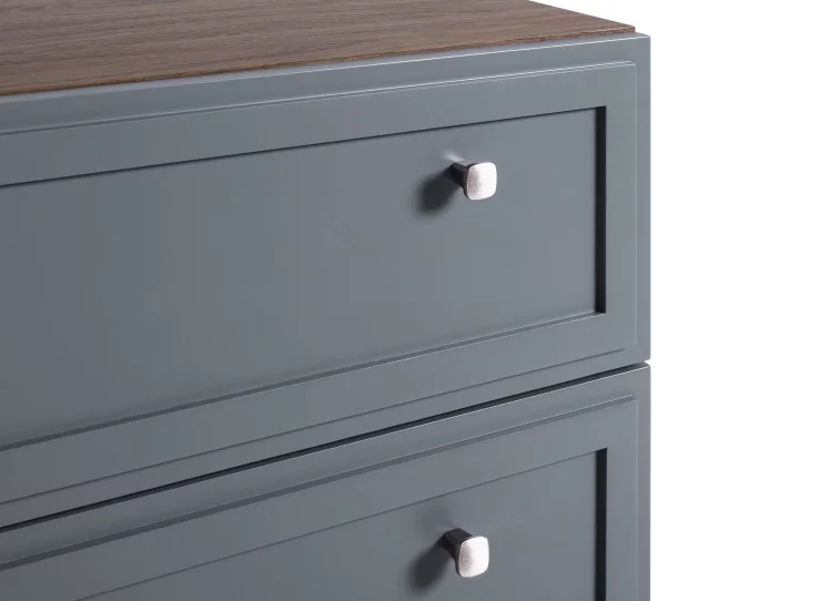 Комод 3 ящика Нортон (К) Серый / Norton_3