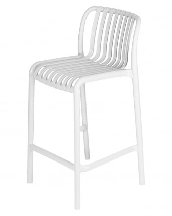 Стул полубарный ДОБРИН CХЛОЕ Белый / DOBRIN CHLOE_6