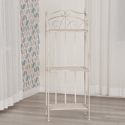 Этажерка Сеcрет Де Маисон Елиса (ПЛ08-10337) стальной сплав, античный белый, 41,50х20х108 см / Secret De Maison Elisa (PL08-10337)_8