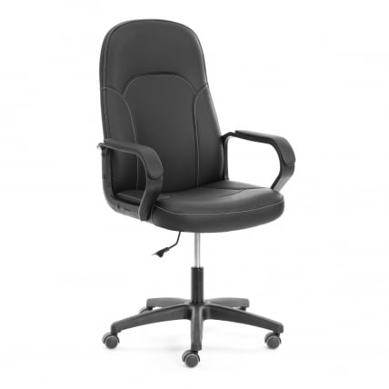 Кресло ПАРМА (22) кож/зам, черный, 36-6 / PARMA_0