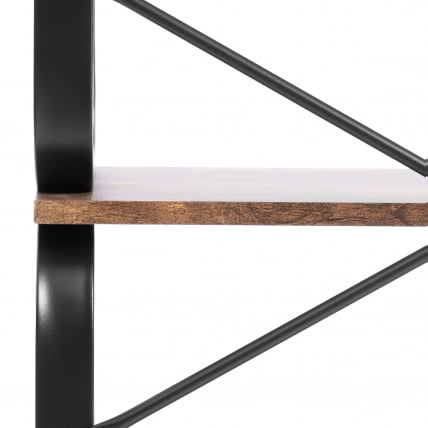 Стеллаж ВС-04 60кс30кс140 см, бурнт / WS-04 60x30x140 burnt_5