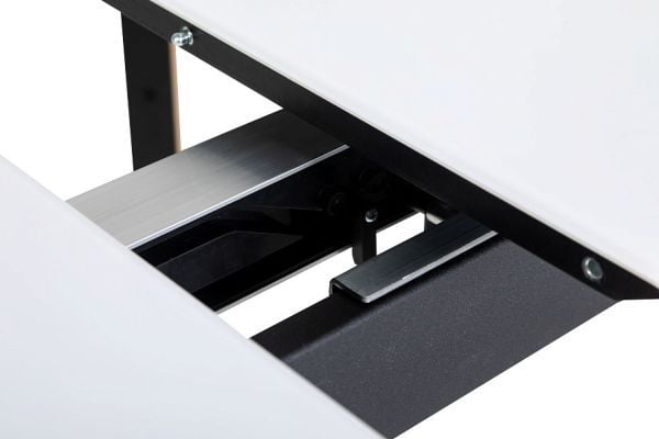 Стол раскладной Комби Гласс 140-180 Аутоматиc Натур/Лигхт матте гласс / Combi Glass Automatic Natur/Light matte glass_10