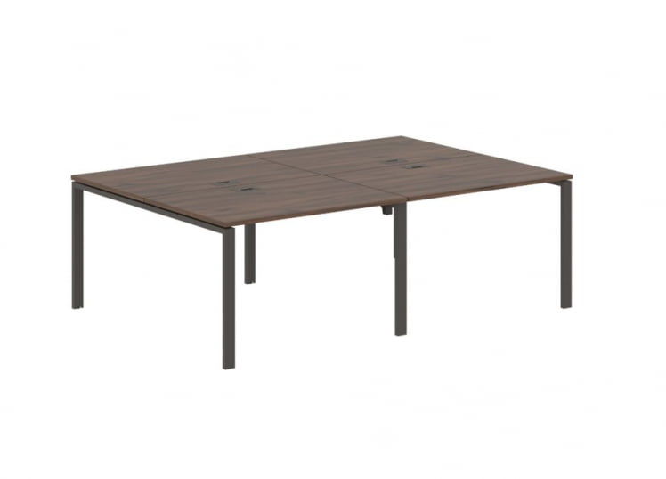 Бенч-система 4-местная ЕДИС ЕУВСТ 2316 Дуб Денвер темный Мокко / EDIS EUWST_0