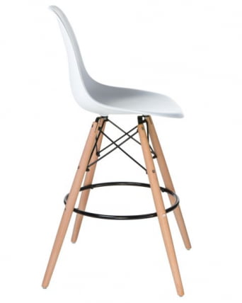Стул барный ДОБРИН ДСВ БАР (ножки светлый бук, цвет сиденья белый (В-02)) 2 шт / DOBRIN DSW BAR (W-02))_3