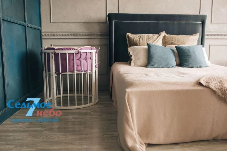 Кровать-трансформер 6-в-1 Меррй Хаппй 01 Комплект Белая / Merry Happy_16