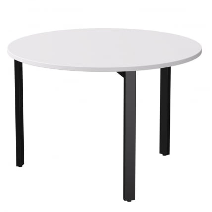 Стол переговорный Еверпроф ЕВО 254С022 Белый Черный / Everprof EVO 254S022_0