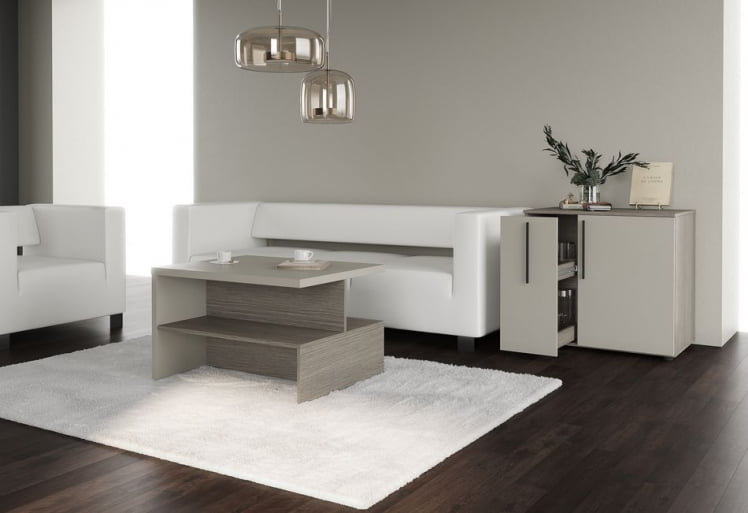 Зона для посетителей ВЕЛИОН №4 Аметист Дуб Сильвер / VELION_0