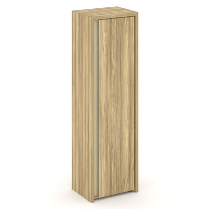 Гардероб узкий правый Корнер CОР.ГБ-1(Р) Гикори Песочный / Corner COR.GB-1(R)_0