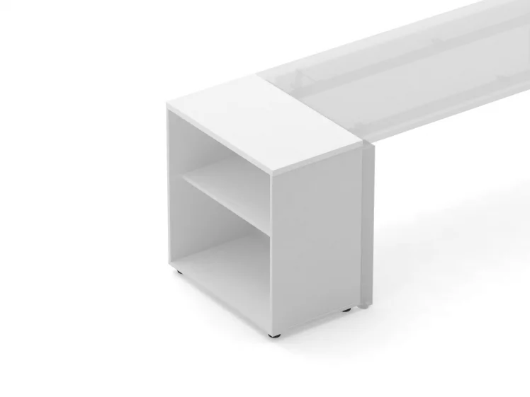 Тумба открытая Дека 9.01.07 Белый / Deka_1