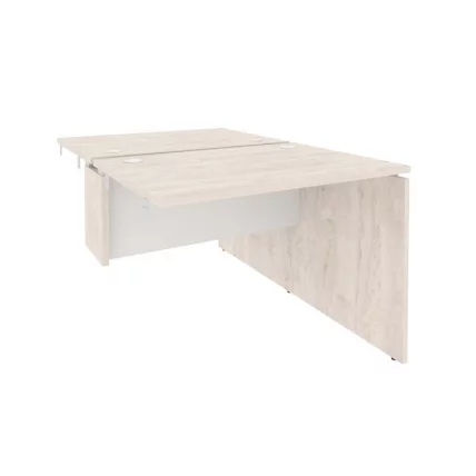 Стол-приставка двойной к опорным элементам ОНИКС О.Д.СПР-1.7 Денвер Светлый/Белый / ONIX O.D.SPR-1.7_0