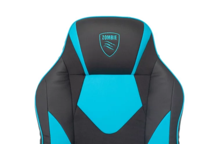 Геймерское кресло Зомбие ГАМЕ 17 Черный-синий / Zombie GAME_5