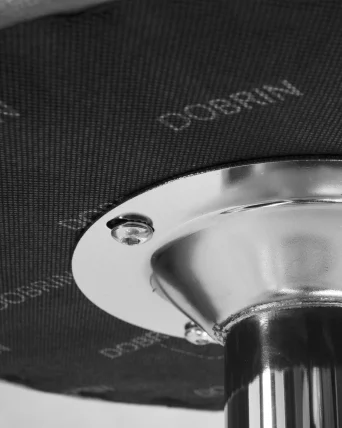 Табурет барный ДОБРИН БРУНО Серый велюр МДЖ9-75 / DOBRIN BRUNO MJ9-75_4