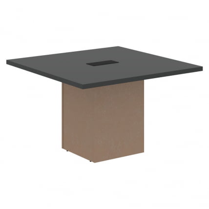 Стол для заседаний центральный ВЕЛИОН ВCCТ 1212 Яшма черный Кобра / VELION VCCT_0