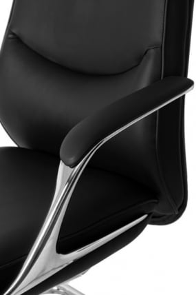 Кресло для посетителей Коллеге CЛГ-627 ЛТУ-C Блаcк / College CLG-627 LTU-C Black_6