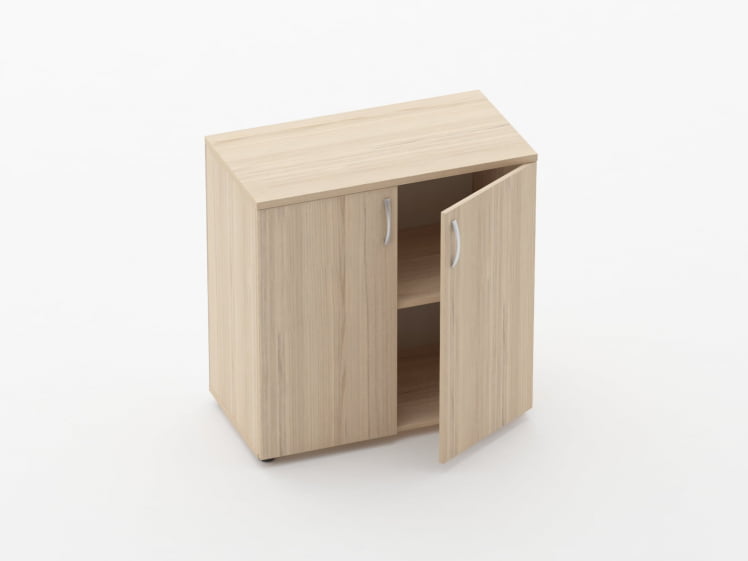 Шкаф низкий закрытый Глассй 6.08.131 Венге / Glassy_1