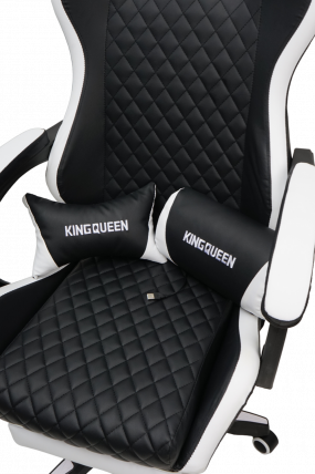 Кресло 892-1 цвет черный/белый с массажем 892-1-блаcк-вхите-масс / 892-1-black-white-mass_8