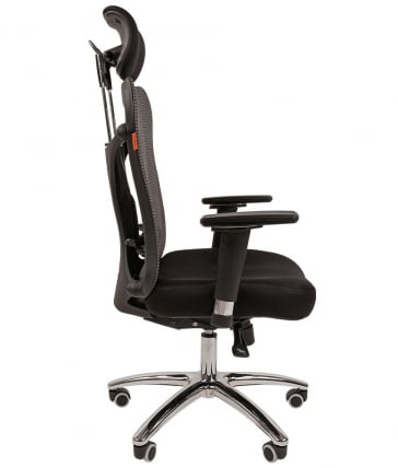 Кресло руководителя CХАИРМАН 769 Черный-серый / CHAIRMAN_2