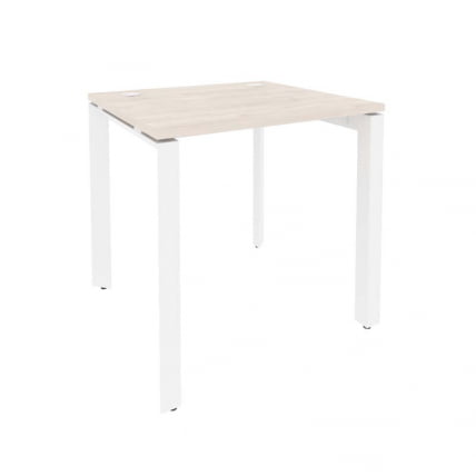 Стол рабочий на П-образном м/к ОНИКС О.МП-СП-0.7 Денвер Светлый/Белый / ONIX O.MP-SP-0.7_0