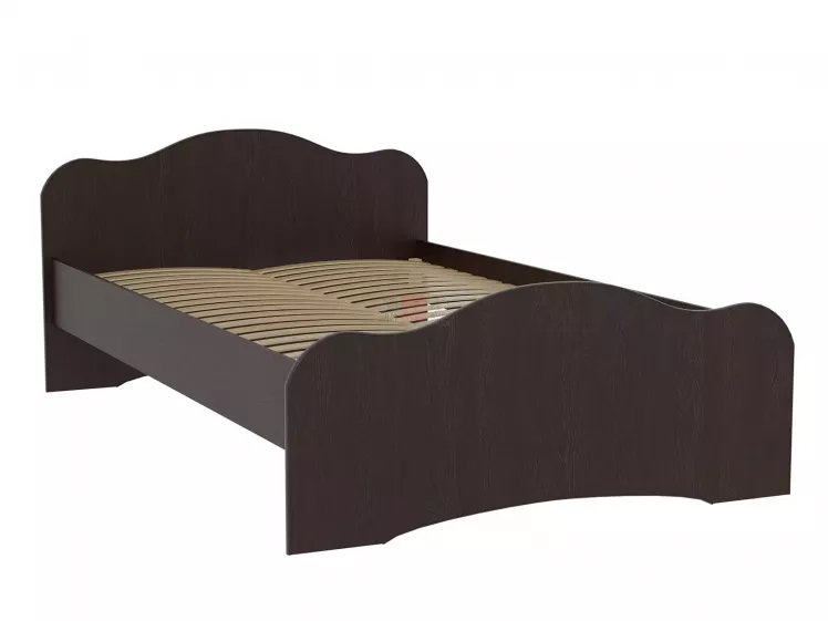 Кровать Фант двойная 1600кс2000 мм Венге / 1600x2000_0