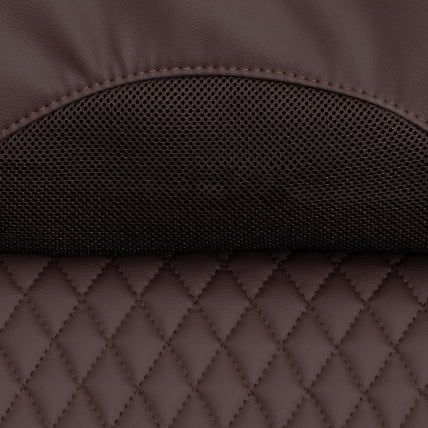 Кресло руководителя Чиеф металБЛ кож/зам/ткань, коричневый/коричневый стеганный, 36-36/36-36 стеганный/ТВ-24 / Chief metalBL стеганный/TW-24_10