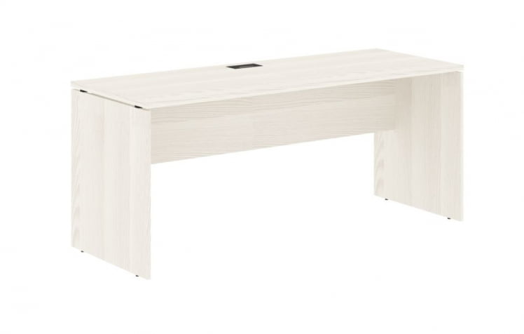 Стол письменный ЕДИС ЕДСТ 1767 Ясень Траун Черный / EDIS EDST_0