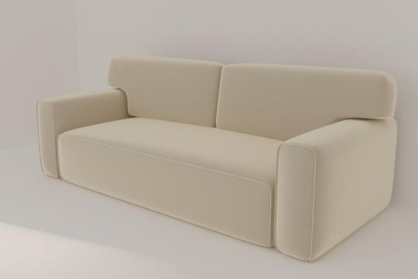 Диван прямой Сандвик (Берхоусе) Цвет фасада: Биттер рогожка; Тип: Прямой; Материал фасада: Микророгожка / (Berhouse)_2