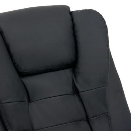 Кресло офисное CРОМЕКС (КРОМЕКС) Лоунге МС-007 экокожа черное / CROMEX Lounge MS-007_19