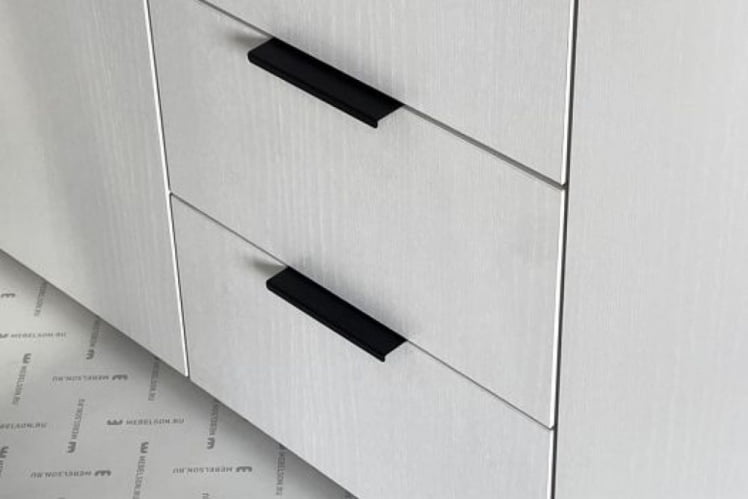 Шкаф трехдверный Адам МСА-04 дуб крафт золотой/белое дерево / MSA-04_7