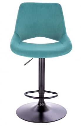 Барный стул Еверпроф Флаш Ткань Бирюзовый / Everprof Flash_1