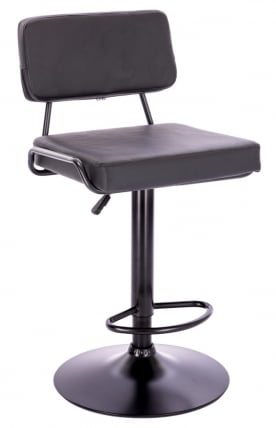 Барный стул Еверпроф Бит Экокожа Черный / Everprof Bit_0