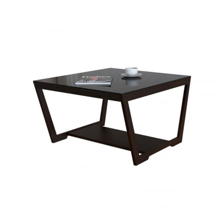 Стол журнальный БеаутйСтйле 1 Венге/стекло черное / BeautyStyle_0