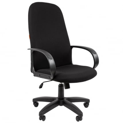Кресло руководителя CХАИРМАН 279 ткань серии Т08 Черный / CHAIRMAN T08_0