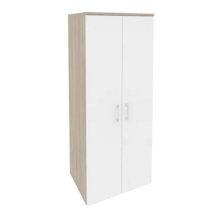 Гардероб широкий глубокий ОНИКС О.ГБ-2 Тиквуд Светлый/Белый / ONIX O.GB-2_0