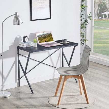 Письменный стол КЛЕГ Черный БКВ БЛАCК / KLEG BKW BLACK_6