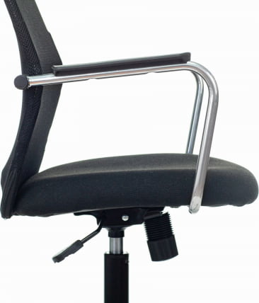 Кресло оператора Бюрократ КБ-5М/СЛ/БЛАCК / KB-5M/SL/BLACK_7