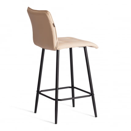 Полубарный стул Бари/Бари экокожа , бежевый, 42х55х99 см / Bari/Бари_2