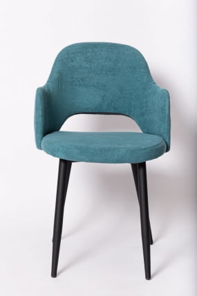 Стул К14 блаcк Бирюза (РС-29\ч) / black_1