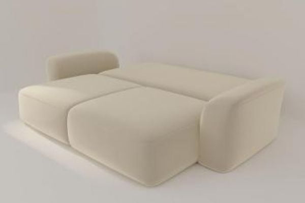 Диван прямой Сольхейм (Берхоусе) Цвет фасада: Левис 09 велюр; Тип: Прямой; Материал фасада: Металл/Велюр / (Berhouse)_3