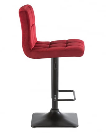 Стул барный ДОБРИН ДОМИНИC (бордо велюр (МДЖ9-43)) 2 шт / DOBRIN DOMINIC (MJ9-43))_3