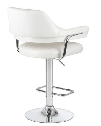 Стул барный ДОБРИН CХАРЛЙ (белый крокодил) 2 шт / DOBRIN CHARLY_4