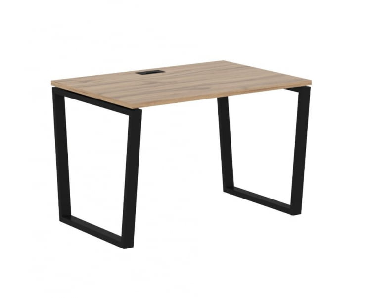 Стол письменный ЕДИС ЕВСТ 1180 Дуб Денвер светлый Черный / EDIS EVST_0