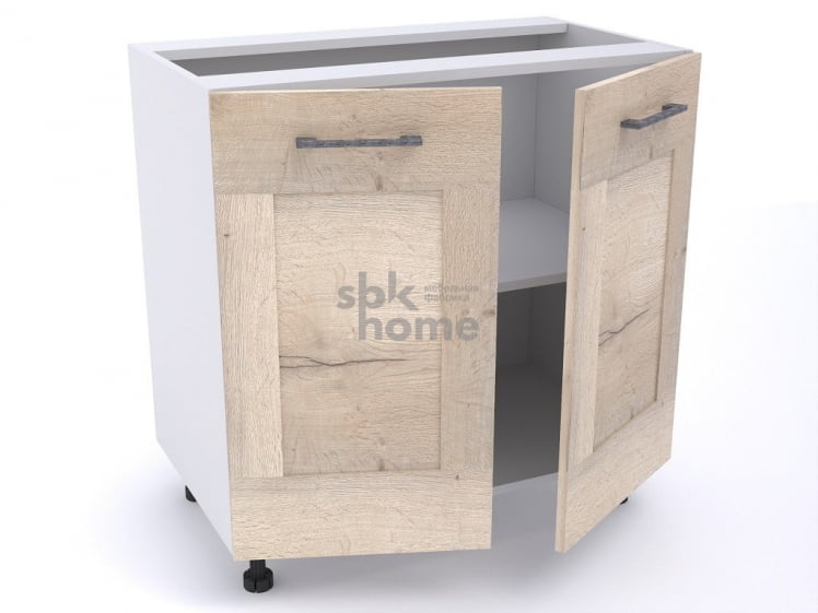 Стол С-80, Дублин (800*470*820) Дуб галифакс белый, 21607_1